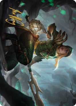 Argothian Opportunist Art Card Gold Stamped Signature (22) [ASBRO]