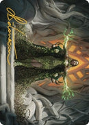 Titania Voice of Gaea Art Card Gold Stamped Signature (26) [ASBRO]