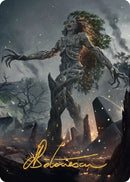 Titania Gaea Incarnate Art Card Gold Stamped Signature (27) [ASBRO]