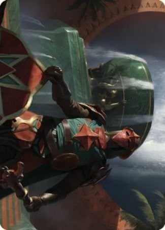 Tomakul Honor Guard Art Card [The Brothers' War Art Series]