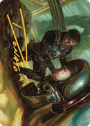 Urza Powerstone Prodigy Art Card Gold Stamped Signature (35) [ASBRO]