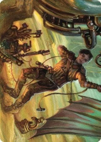 Mishra, Excavation Prodigy Art Card [The Brothers' War Art Series]