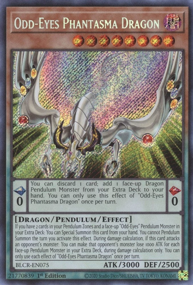 Odd Eyes Phantasma Dragon (BLCR-EN075) [BLCR]