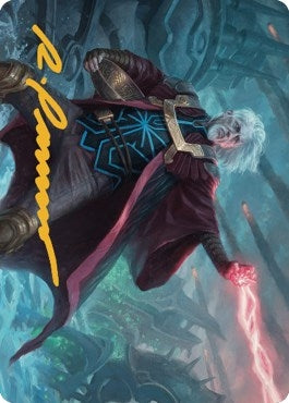 Urza Lord Protector Art Card Gold Stamped Signature (41) [ASBRO]