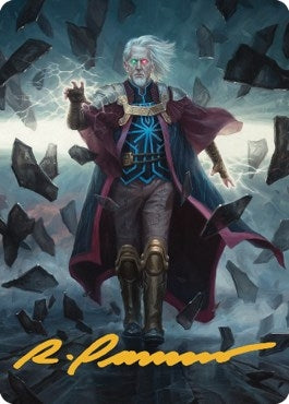 Urza Planeswalker Art Card Gold Stamped Signature (42) [ASBRO]