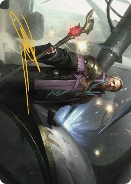 Urza Prince of Kroog Art Card Gold Stamped Signature (43) [ASBRO]