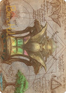 Chromatic Lantern Art Card Gold Stamped Signature (57) [ASBRO]
