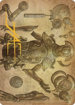 Foundry Inspector Art Card Gold Stamped Signature (59) [ASBRO]