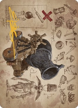 Goblin Charbelcher Art Card Gold Stamped Signature (60) [ASBRO]