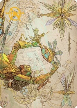 Inspiring Statuary Art Card Gold Stamped Signature (62) [ASBRO]