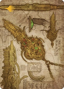 Key to the City Art Card Gold Stamped Planeswalker Symbol (65) [ASBRO]