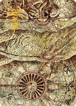 Phyrexian Processor Art Card Gold Stamped Signature (70) [ASBRO]