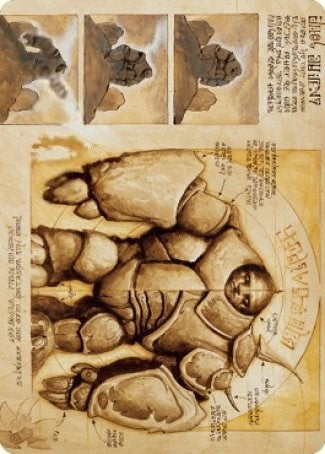 Precursor Golem Art Card (72) [ASBRO]