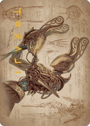 Self Assembler Art Card Gold Stamped Signature (77) [ASBRO]