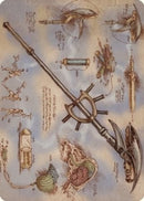 Staff of Domination Art Card (79) [ASBRO]