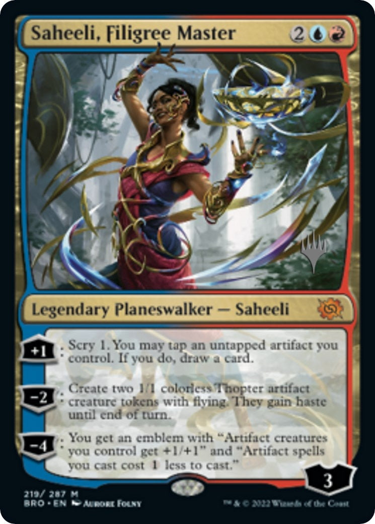 Saheeli Filigree Master (219) [PPBRO]