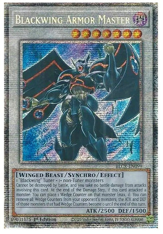 Blackwing Armor Master Starlight Rare (BLCR-EN099) [BLCR]