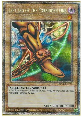Left Leg of the Forbidden One Starlight Rare (BLCR-EN103) [BLCR]