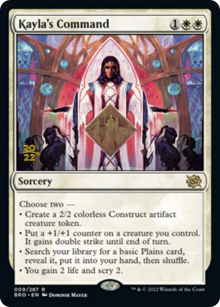 Kaylas Command (9) [PRE]