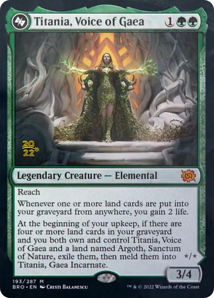 Titania Voice of Gaea (193) [PRE]