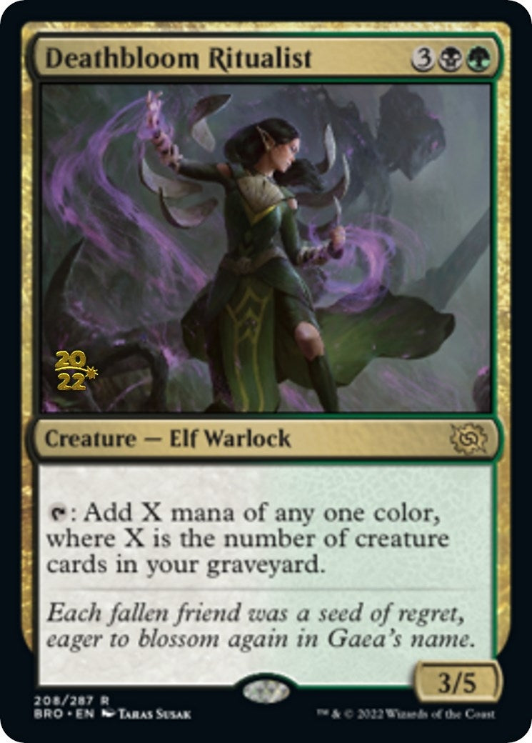 Deathbloom Ritualist (208) [PRE]