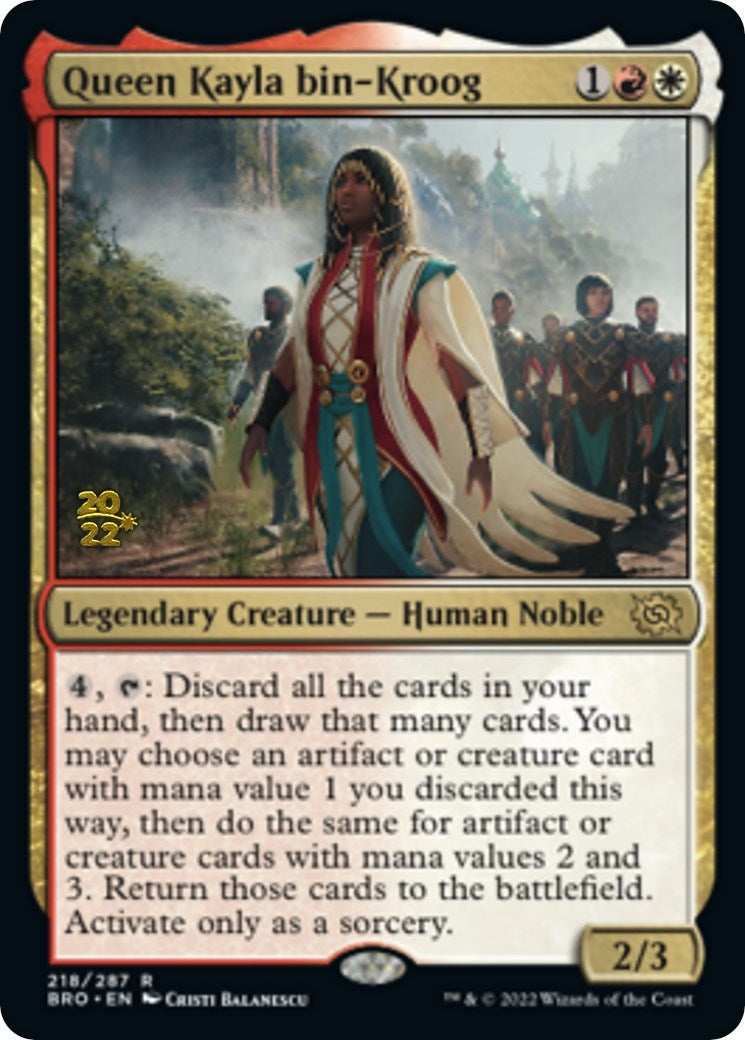 Queen Kayla bin Kroog (218) [PRE]