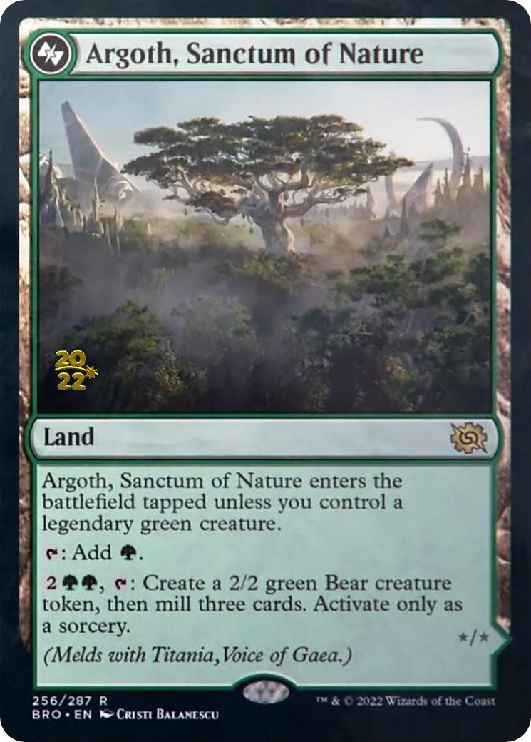 Argoth Sanctum of Nature (256) [PRE]