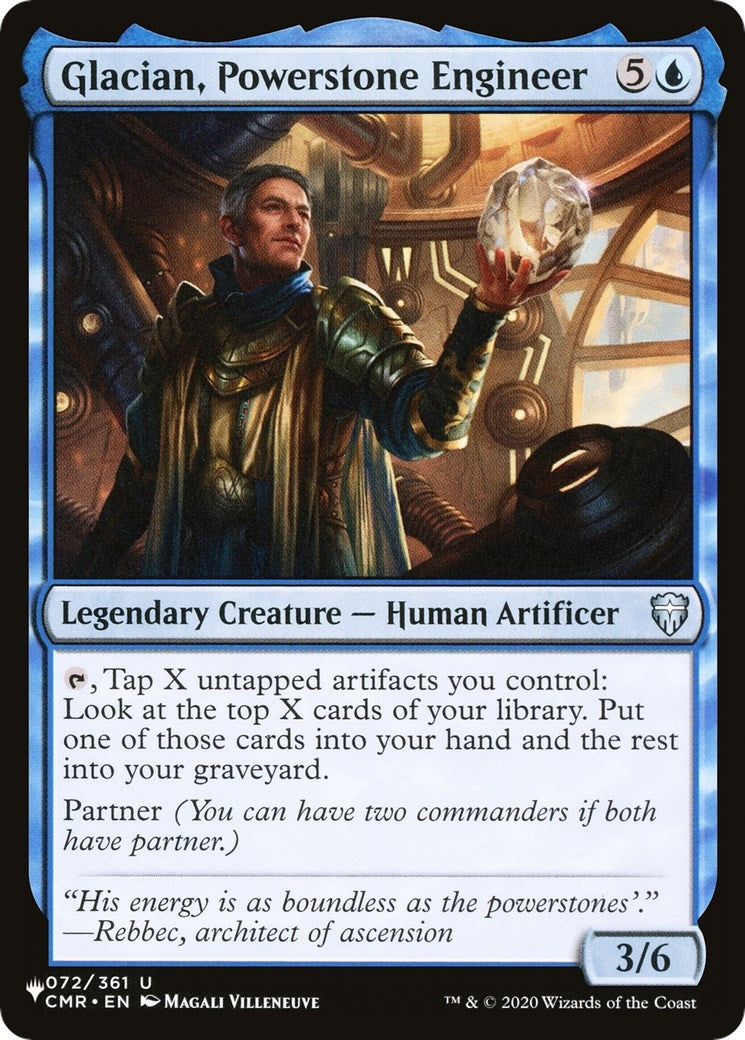Glacian Powerstone Engineer (72) [LIST]
