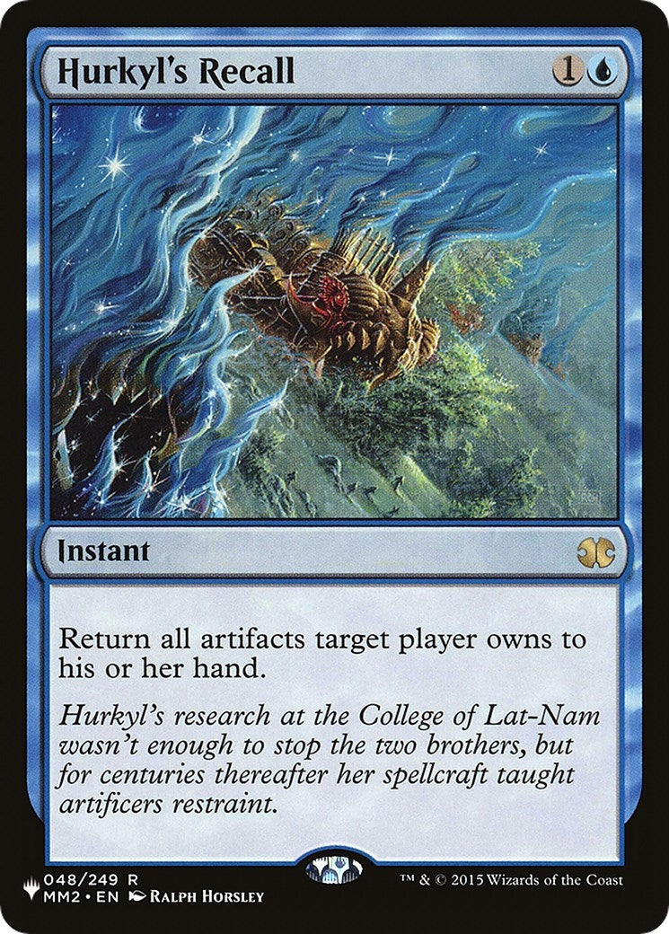 Hurkyls Recall (48) [LIST]