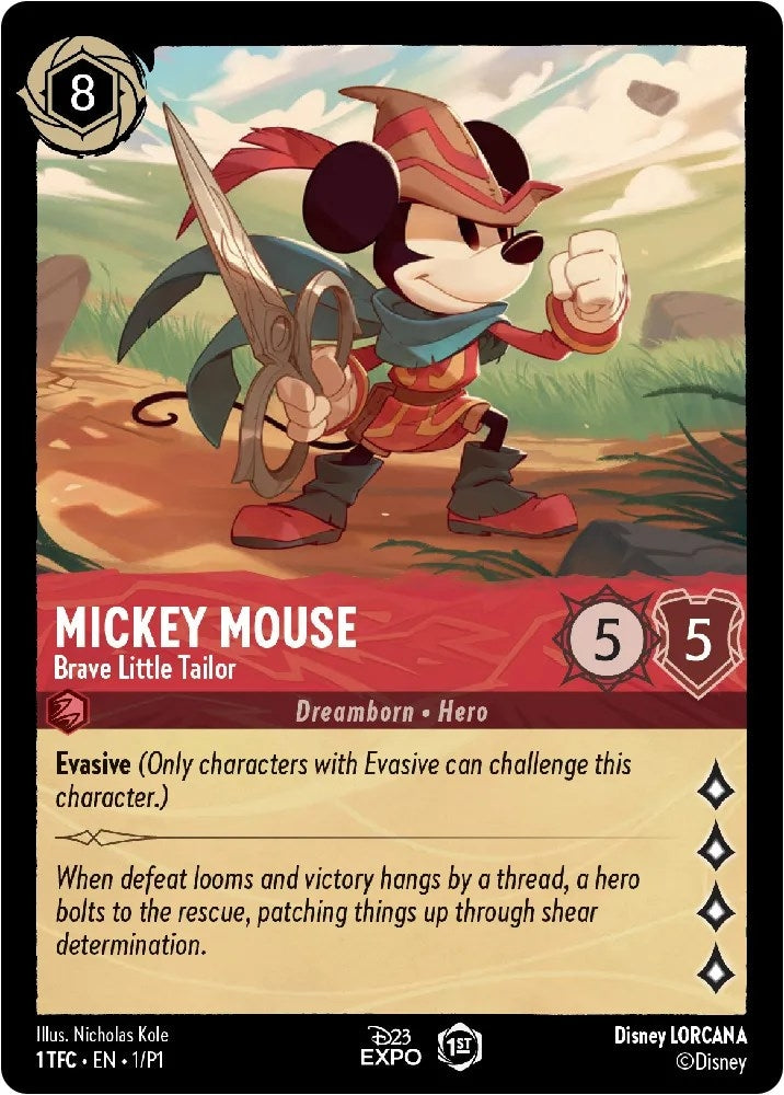 Mickey Mouse Brave Little Tailor (1) [D23]