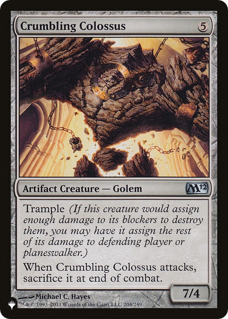 Crumbling Colossus (204) [LIST]