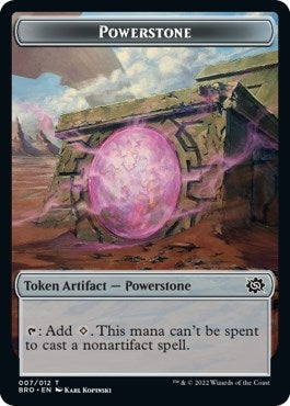 Powerstone Zombie Double sided Token [BRO]