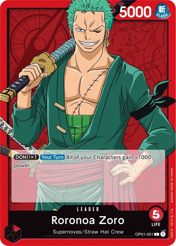 Roronoa Zoro 001 (OP01-001) [OP01]