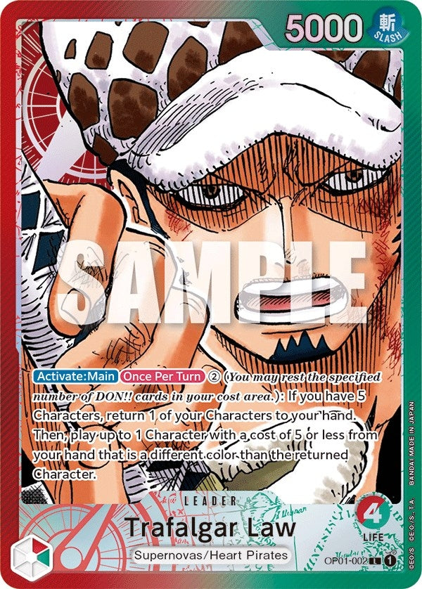 Trafalgar Law (002) (Parallel) (OP01-002) [OP01]