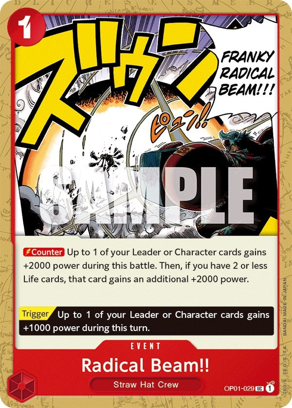 Radical Beam!! (OP01-029) [OP01]