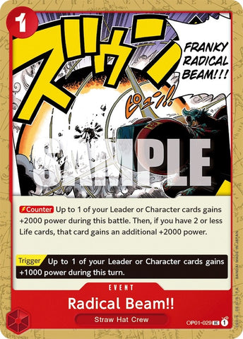 Radical Beam!! (OP01-029) [OP01]