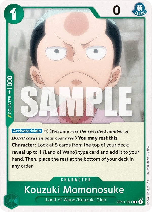 Kouzuki Momonosuke (OP01-041) [OP01]