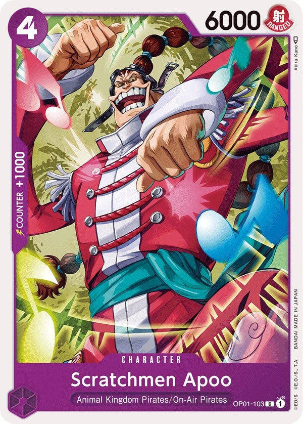 Scratchmen Apoo (OP01-103) [OP01]