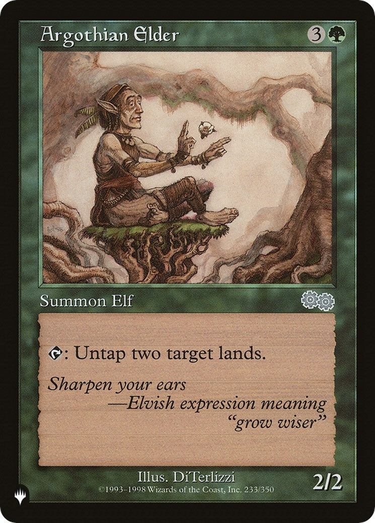Argothian Elder (233) [LIST]