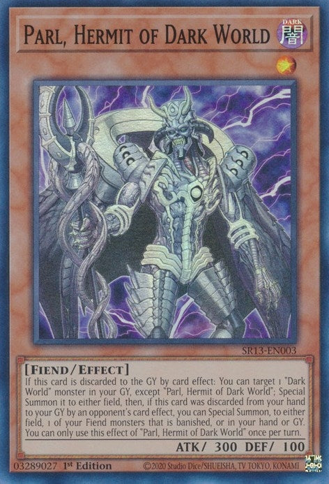 Parl Hermit of Dark World (SR13-EN003) [SR13]