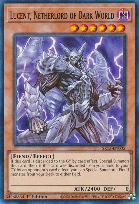 Lucent Netherlord of Dark World (SR13-EN005) [SR13]