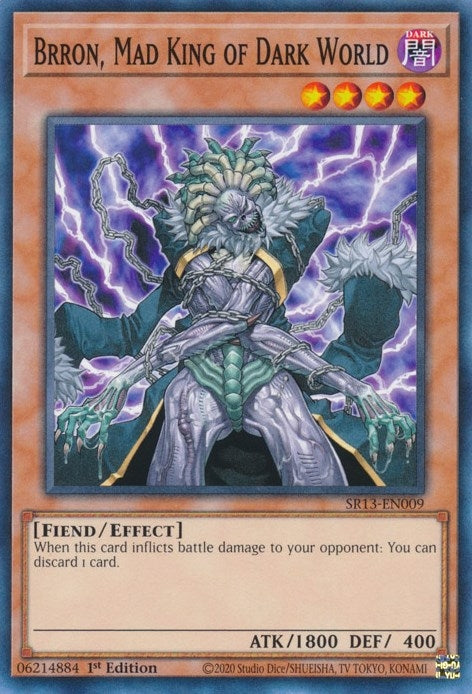 Brron Mad King of Dark World (SR13-EN009) [SR13]