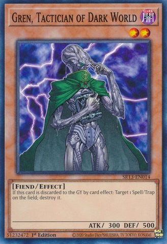 Gren Tactician of Dark World (SR13-EN014) [SR13]