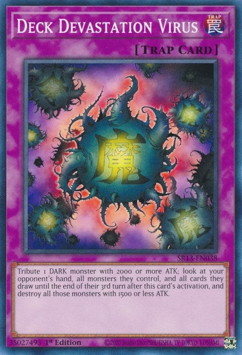 Deck Devastation Virus (SR13-EN038) [SR13]