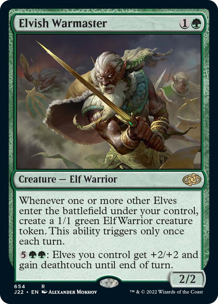 Elvish Warmaster (654) [J22]