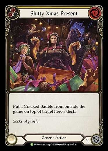Image for Shitty Xmas Present [Flesh and Blood: Promo Cards]