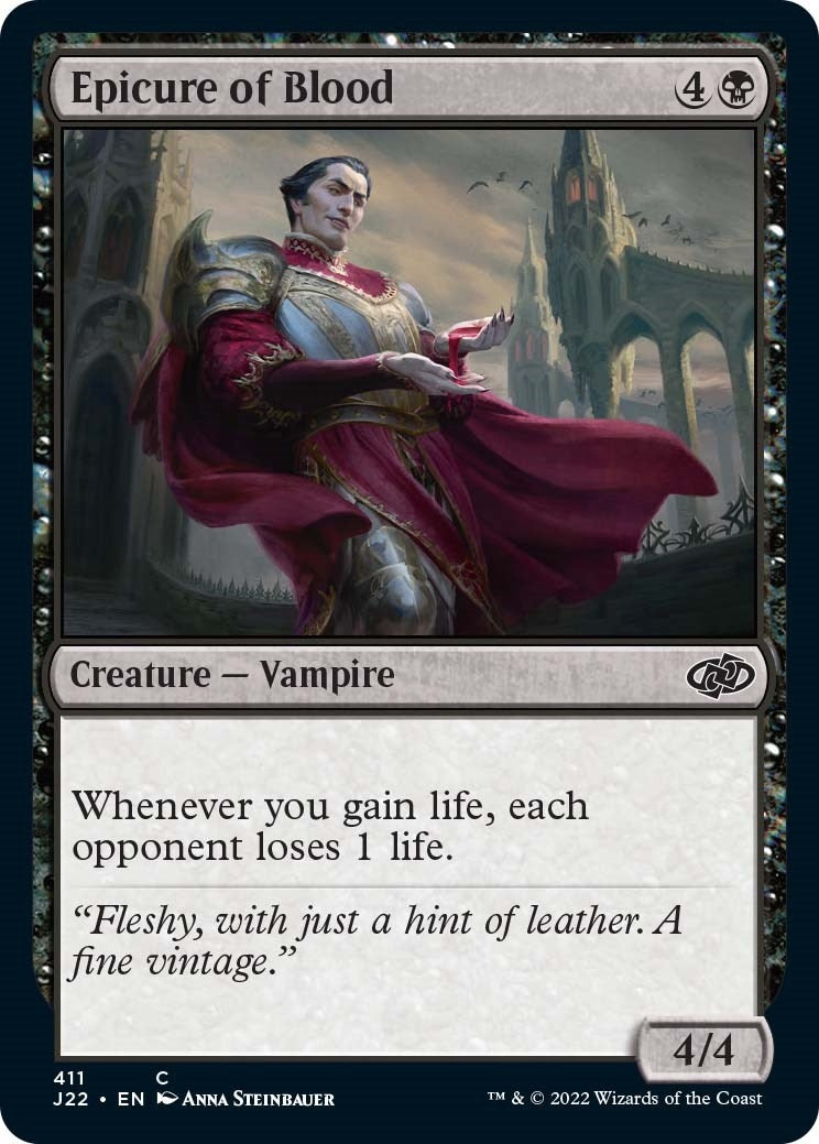Epicure of Blood (411) [J22]