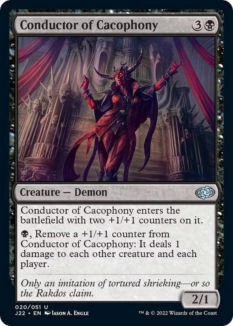 Conductor of Cacophony [Jumpstart 2022]