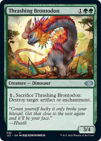Thrashing Brontodon [Jumpstart 2022]