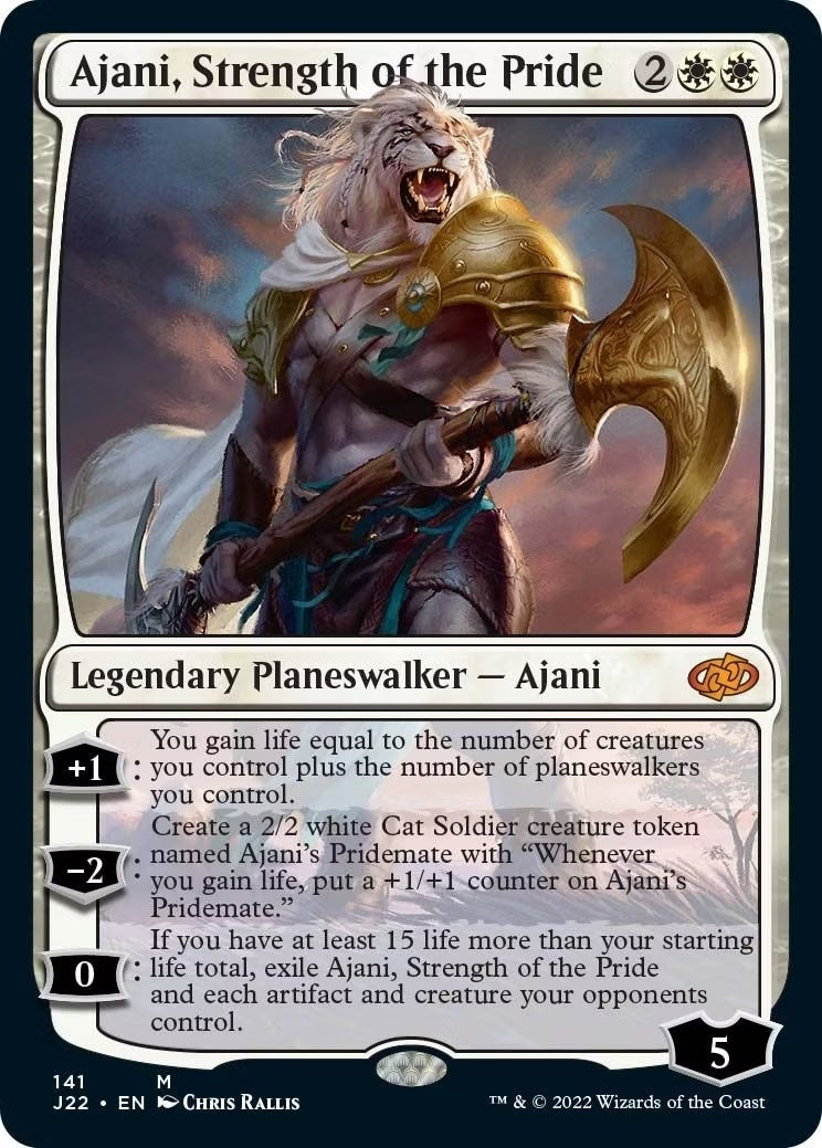 Ajani Strength of the Pride (141) [J22]